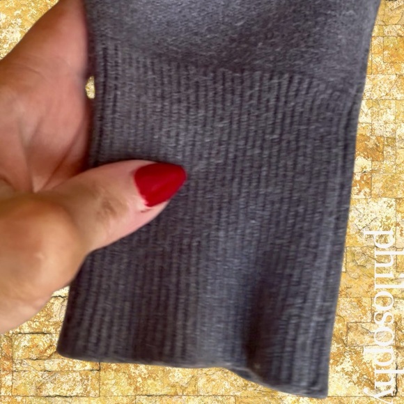 Philosophy Charcoal Crew Neck Sweater - Picture 5 of 9